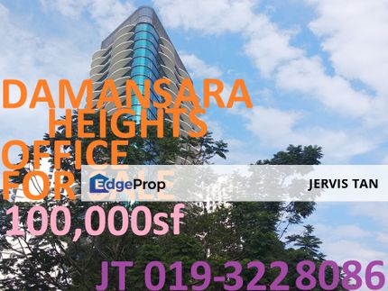  Damansara Heights Office 100,000sf For Sale, Kuala Lumpur, Damansara Heights