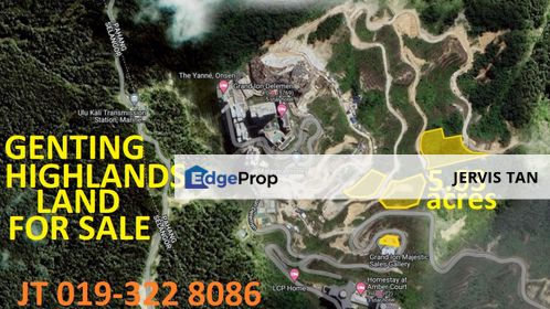 Genting Highlands Residential Land 5.03 Acres For Sale -  Ideal For Hill-Villa Homestay Development, Pahang, Genting Highlands