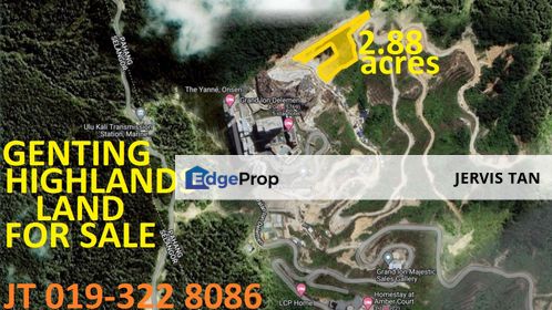 Genting Highlands Residential Land 2.88 Acres For Sale -  Ideal For Hill-Villa Homestay Development, Pahang, Genting Highlands