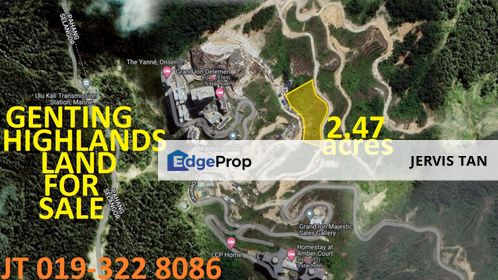 Genting Highlands Residential Land 2.47 Acres For Sale - Ideal For Hill-Villa Homestay Development, Pahang, Genting Highlands