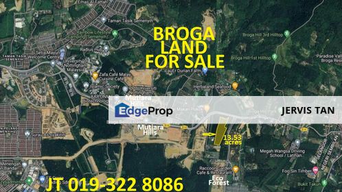 Broga Land For Sale - Ideal For Residential Apartments Development, Selangor, Semenyih