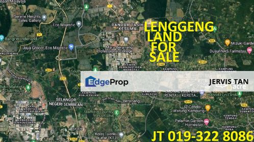 Lenggeng Agricultural Land 24.20 Acres For Sale, Negeri Sembilan, Lenggeng