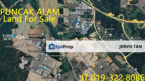 Puncak Alam Industrial Land 3.006 Acre For Sale, Selangor, Bandar Puncak Alam