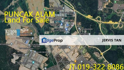 Puncak Alam Industrial Land 12.508 Acre For Sale, Selangor, Bandar Puncak Alam