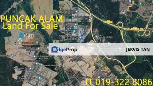 Puncak Alam 2 Adjoining Industrial Land 10.811 Acre For Sale, Selangor, Bandar Puncak Alam