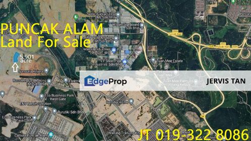 Puncak Alam Industrial Land 5.901 Acre For Sale, Selangor, Bandar Puncak Alam