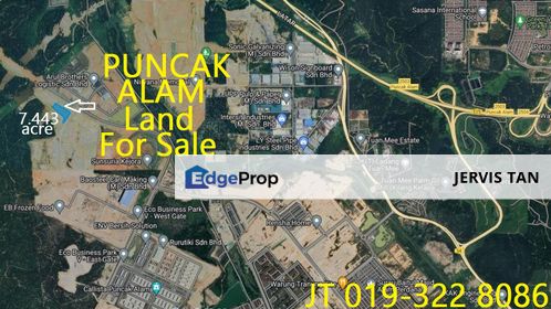 Puncak Alam Industrial Land 7.443 Acre For Sale, Selangor, Bandar Puncak Alam