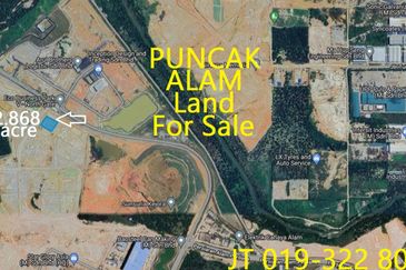 Puncak Alam Industrial Land 2.868 Acre For Sale