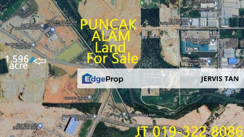 Puncak Alam Industrial Land 1.596 Acre For Sale, Selangor, Bandar Puncak Alam