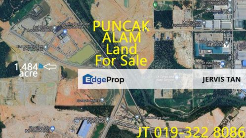 Puncak Alam Industrial Land 1.484 Acre For Sale, Selangor, Bandar Puncak Alam