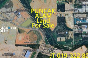 Puncak Alam Industrial Land 1.484 Acre For Sale