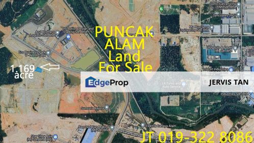 Puncak Alam Industrial Land 1.169 Acre For Sale, Selangor, Bandar Puncak Alam