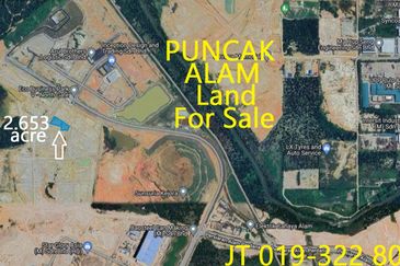 Puncak Alam 2 Adjoining Industrial Land 2.653 Acre For Sale