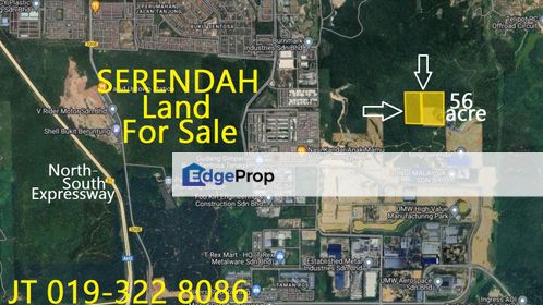 Serendah 2 Adjoining COD Industrial Land 56 Acre For Sale, Selangor, Serendah