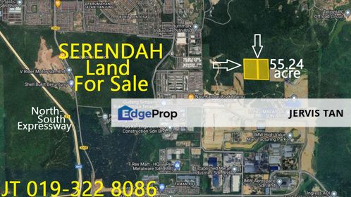 Serendah 2 Adjoining COD Industrial Land 55.24 Acre For Sale, Selangor, Serendah