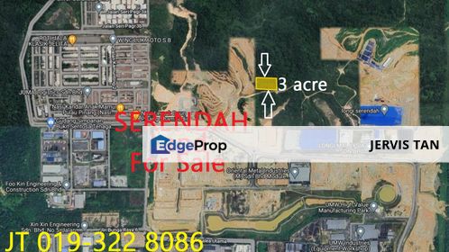 Serendah COD Industrial Land 3 Acre For Sale, Selangor, Serendah