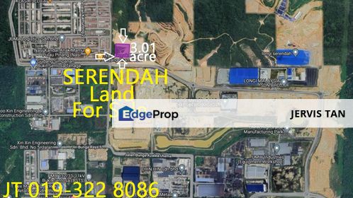 Serendah COD Industrial Land 3.01 Acre For Sale, Selangor, Serendah