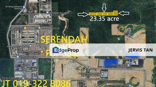 Serendah 5 Adjoining COD Industrial Land 23.35 Acre For Sale, Selangor, Serendah