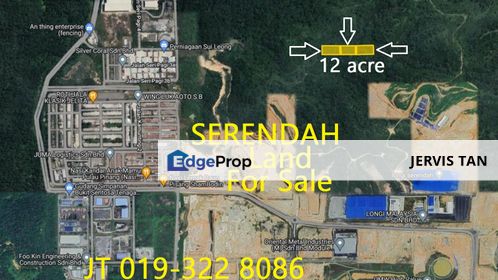 Serendah 3 Adjoining COD Industrial Land 12 Acre For Sale, Selangor, Serendah