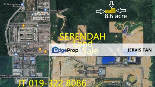 Serendah 2 Adjoining COD Industrial Land 8.6 Acre For Sale, Selangor, Serendah