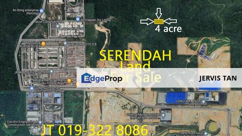 Serendah COD Industrial Land 4 Acre For Sale, Selangor, Serendah