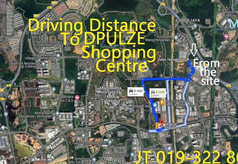 Cyberjaya Enterprise Land 3.43 Acre For Sale - Ideal For Commercial Mixed Property Development