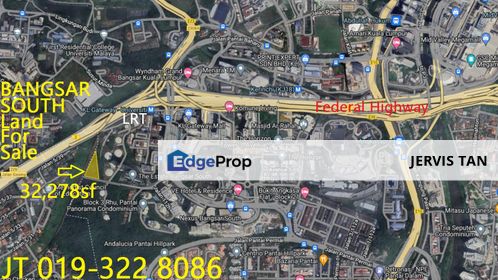 Bangsar South Land For Sale - Ideal For Residential Condo Development, Kuala Lumpur, Bangsar