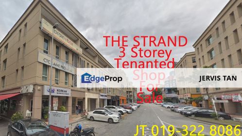 The Strand 3 Storey Tenanted Shop For Sale, Selangor, Petaling Jaya