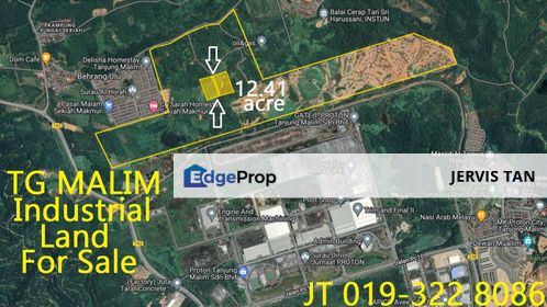 Bandar Sungai Buaya Drive To Tanjong Malim Medium & Hi-Tech Industrial Land 12.41 Acre For Sale, Selangor, Rawang