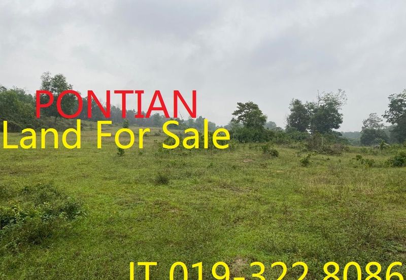 Pontian Agricultural Land 80 Acre For Sale - Industrial Development