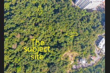 Batu Ferringhi Residential Land 6 Acre For Sale - Ideal For Horizontal Slopes Landed Vacation Chalets Development.