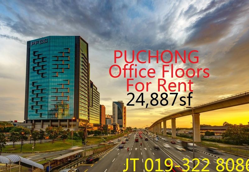 Puchong Adjoining Office Floors 24,887sf For Rent