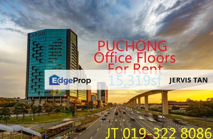 Puchong Office Floor 15,319sf For Rent, Selangor, Puchong