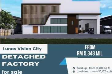 New 2 Storey Detached Factory, Lunas