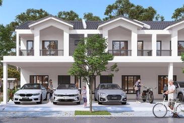 New Double Storey House, Sungai Dua