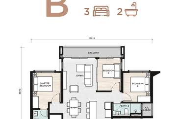 New Launch 3 Rooms Condo Dwitara Residences @ Surya PJ South Bandar Sunway Petaling Jaya For Sale