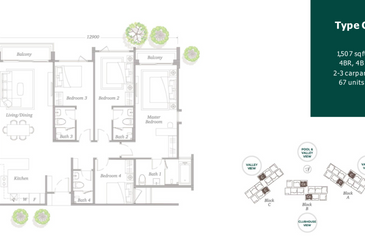 New Launch Luxury Condo The Vue @ Monterez U9 Shah Alam Golf Club For Sale