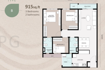 New Freehold 3 Rooms Condo ANYA @ Shorea Park, Bandar Bukit Puchong Taman Meranti Puchong For Sale