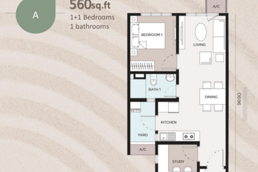 New Freehold 3 Rooms Condo ANYA @ Shorea Park, Bandar Bukit Puchong Taman Meranti Puchong For Sale