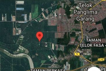 Freehold Land Telok Panglima Garang Klang Selangor For Sale