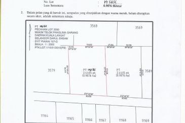 Freehold Land Telok Panglima Garang Klang Selangor For Sale