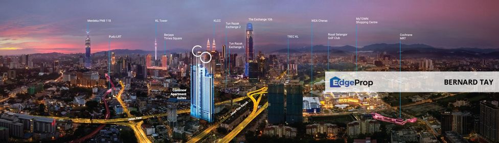 Freehold Dual Key 2 Rooms LRT Condo Continew Residence @ Jalan Tun Razak Kuala Lumpur For Sale, Kuala Lumpur, Bandar Tun Razak