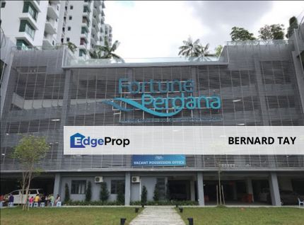 Partially Furnished 3 Rooms Condo Fortune Perdana Lakeside Residences @ Kepong For Sale, Kuala Lumpur, Kepong