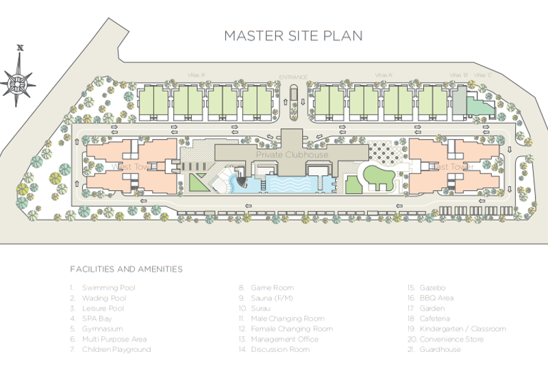 Saville @ The Park - Twin Villa