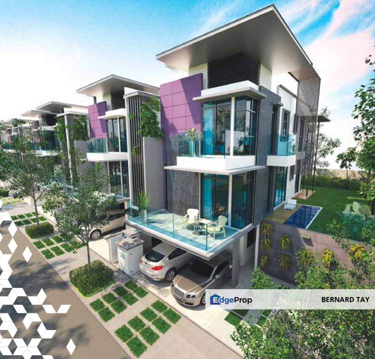 Freehold Villa 3 Storey Semi D Saville @ The Park Bangsar South Kuala Lumpur For Sale, Kuala Lumpur, Bangsar South