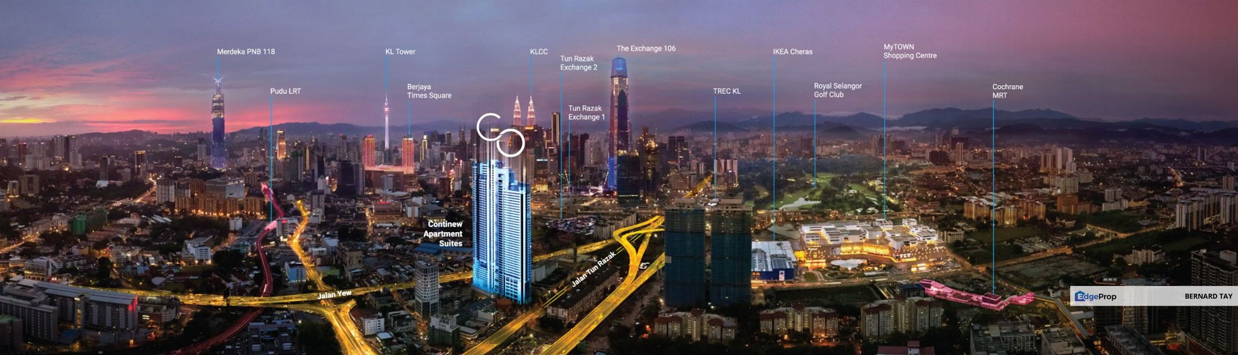 Freehold Fully Furnished Studio 1 Room LRT Condo Continew Residence @ Jalan Tun Razak Kuala Lumpur For Sale, Kuala Lumpur, Bandar Tun Razak