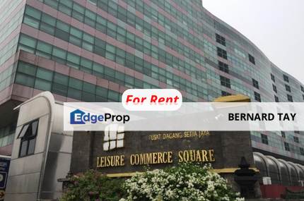 Fully Furnished Office Space BRT KTM LRT Leisure Commerce Square PJS8 Bandar Sunway Petaling Jaya Subang Jaya For Rent, Selangor, Subang Jaya