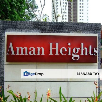 Freehold Apartment 3 Rooms Aman Heights Condominium Taman Bukit Serdang Seri Kembangan For Sale, Selangor, Seri Kembangan