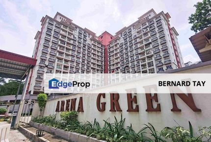 Freehold Apartment 2 Rooms Condo LRT Arena Green Bukit Jalil For Sale, Kuala Lumpur, Bukit Jalil