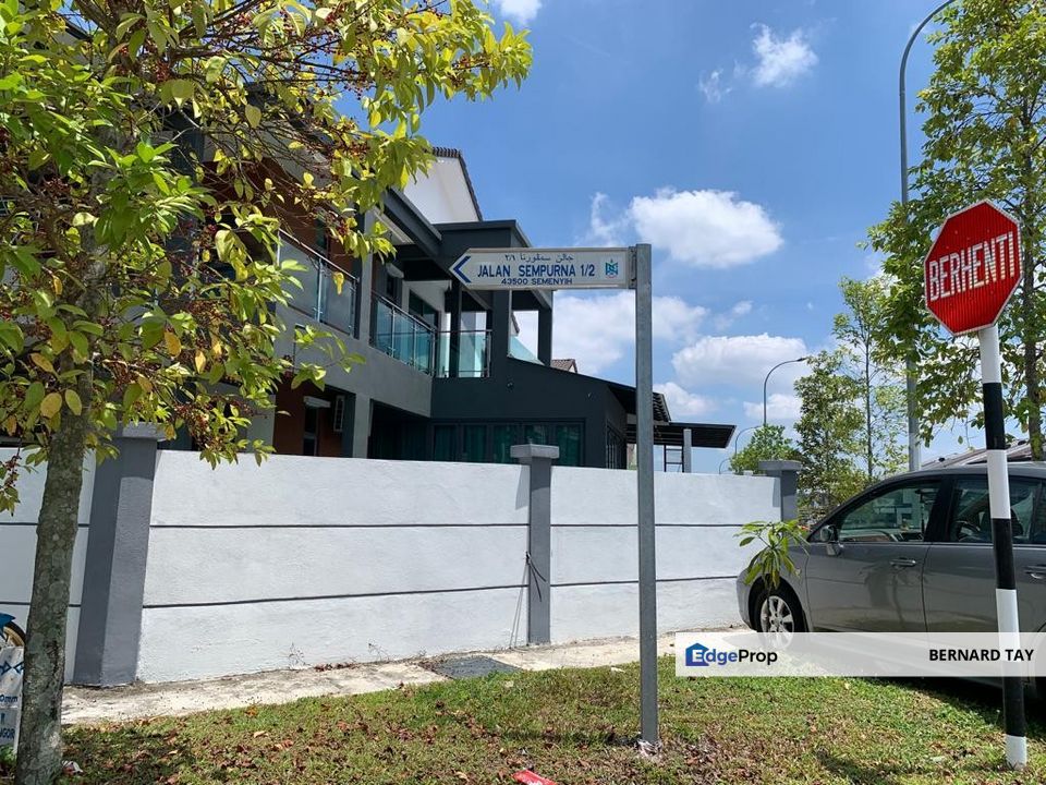 Freehold Endlot Double Storey Terrace House Taman Sempurna Jaya Semenyih For Sale, Selangor, Semenyih